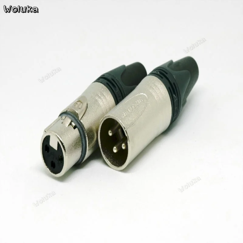 3 P XLR штекер аудиокабеля полюса гнездовой Кабельный разъем Canon Кабельные
