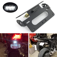 fit for bmw s1000rr 2009 2018 s1000r 2014 2019 motorcycle rear tail tidy fender eliminator license plate holder with led light