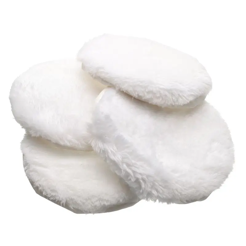 Горячая XD-5Pcs полировщик/буферный набор Мягкая шерстяная прокладка капота белый: 7