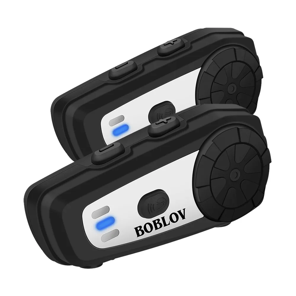 Гарнитура BOBLOV M6 для мотоциклетного шлема беспроводная гарнитура Bluetooth BT FM радио