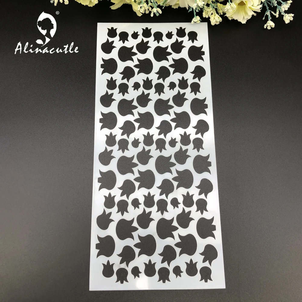 Винтаж Slimline ПЭТ трафареты для краски раскраска скрапбукинга тиснильный альбом