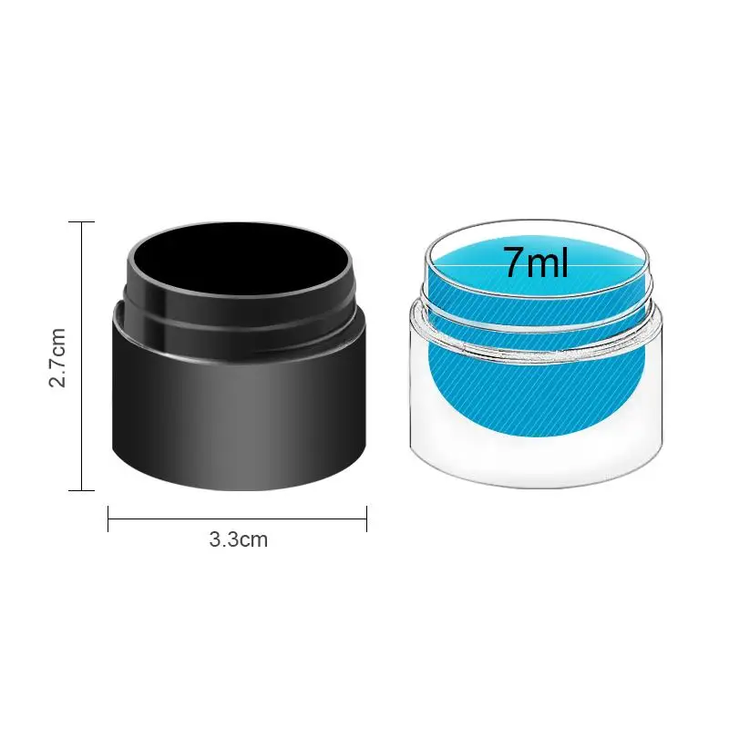 

1 Box 7ml Nail Extension Gel Building Gel Finger Extension Nail Art Manicuring Soak Off Gel Nail Art