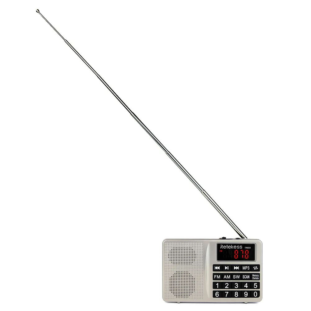 Фото ТРАНЗИСТОР TR603 AM с FM-радио и поддержкой TF-карты Электроника ТРАНЗИСТОР TR603 AM с FM-радио и поддержкой TF-карты Электроника