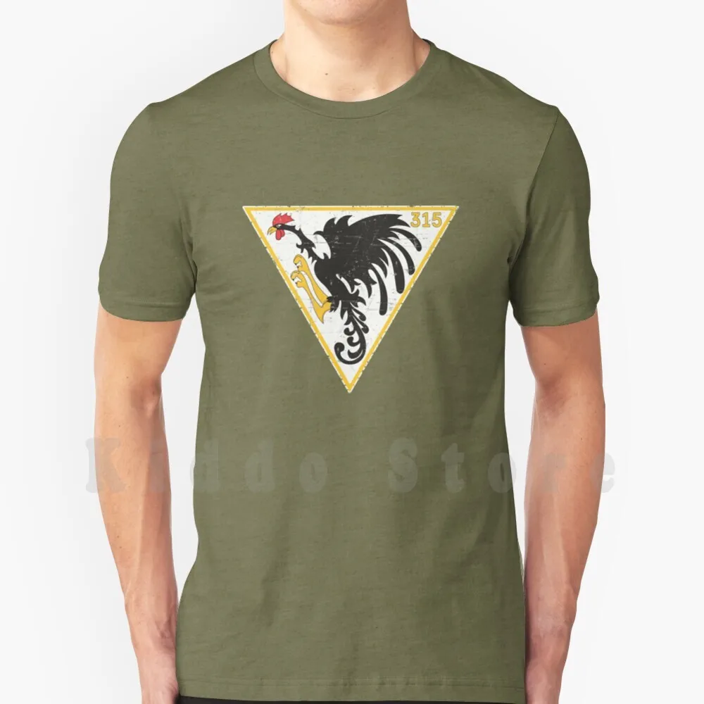 No.315 Polish Fighter Squadron Raf-Grunge Style T Shirt Print For Men Cotton New Cool Tee Pzd Pzd501 Squadron Raf Dywizjon My ?
