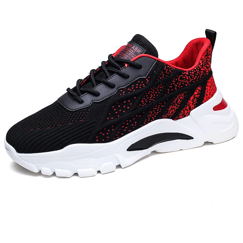 

2021 Summer New Men's Mesh Lightweight Breathable Sneakers Outdoor Running Sport Shoes Fashion Casual Non-Slip Fitness Shoes