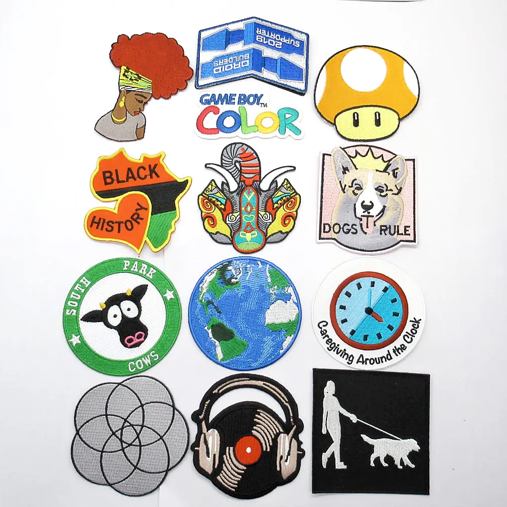 Небольшой минимальный заказ на нашивка для куртки из синели с собакой | Дом и сад