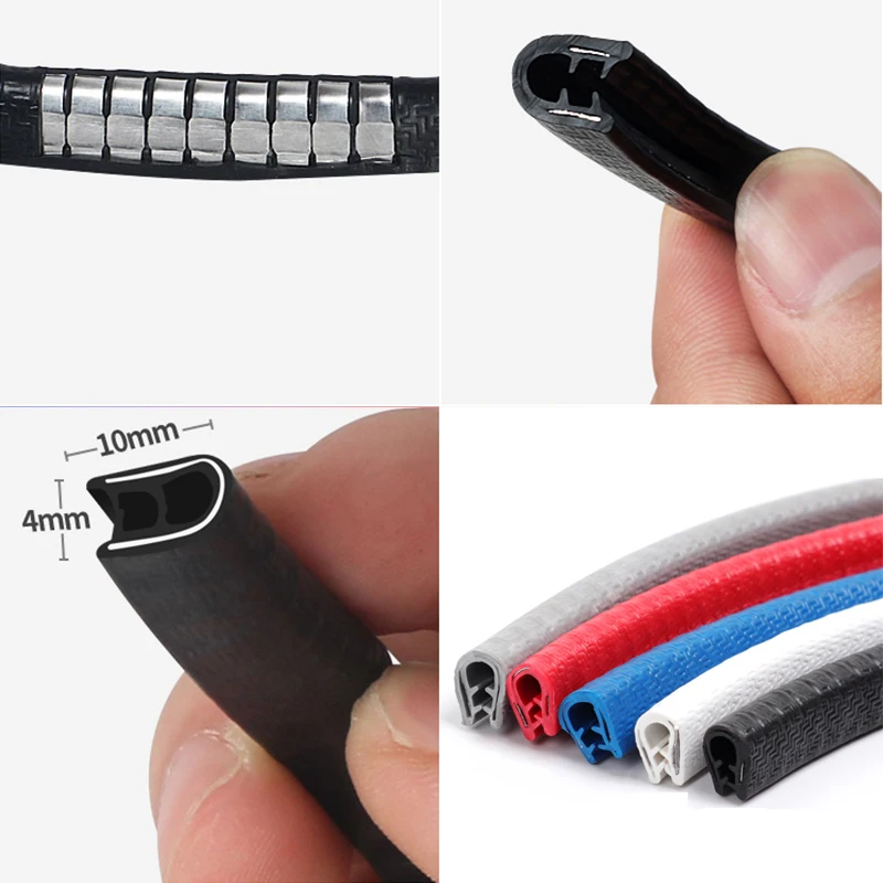 2/3/5 м двери автомобиля анти-столкновения пропилен-каучука прокладки с Сталь диск