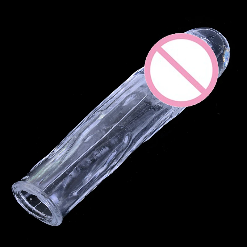 Мужской презерватив с рукавом для пениса увеличивающий объем мужской увеличения