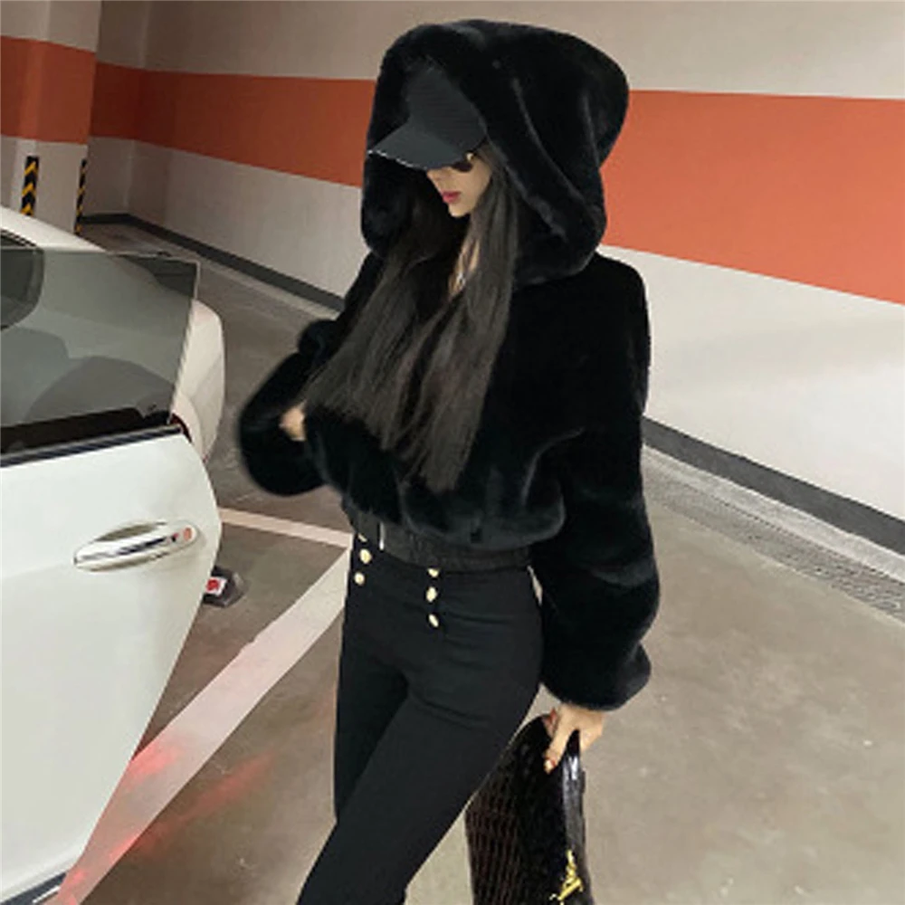 Зимние толстые теплые короткие парки женское пикантное короткое пальто из