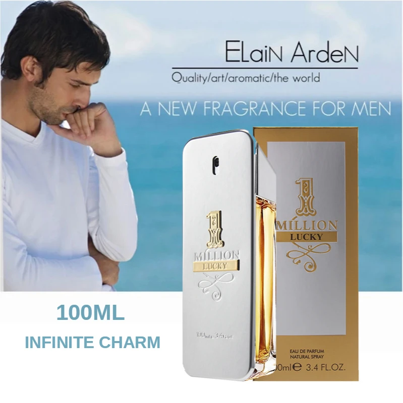 

Perfume for Men Long Lasting Parfume Spray Glass Bottle Perfumed Fragrance Natural Gentleman Classic Million Perfumes Original