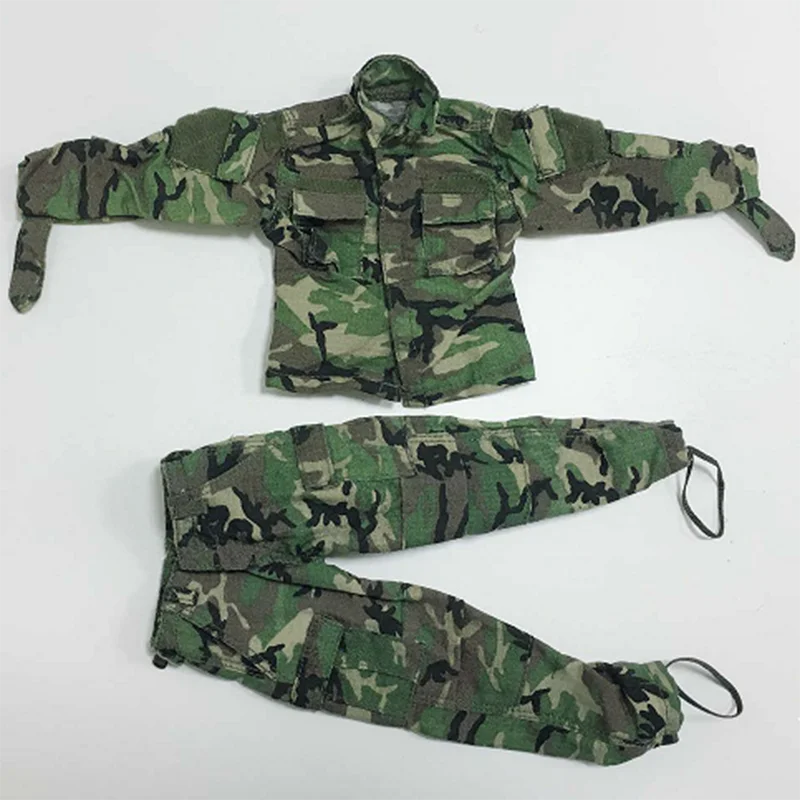 

1:6 Soldier FS 73005 Combat uniform jacket, pants jungle camouflage ACU camouflage clothes in stock