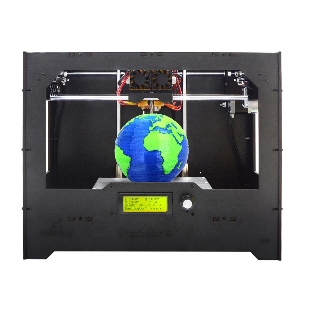 3D принтер Geeetech DIY дубликатор 5 двойной экструдер с модулем wi fi интеллектуальное