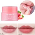 Корейская маска для губ для сна, увлажняющий бальзам для губ, Розовый бальзам для губ, длительное питание, защита губ, уход