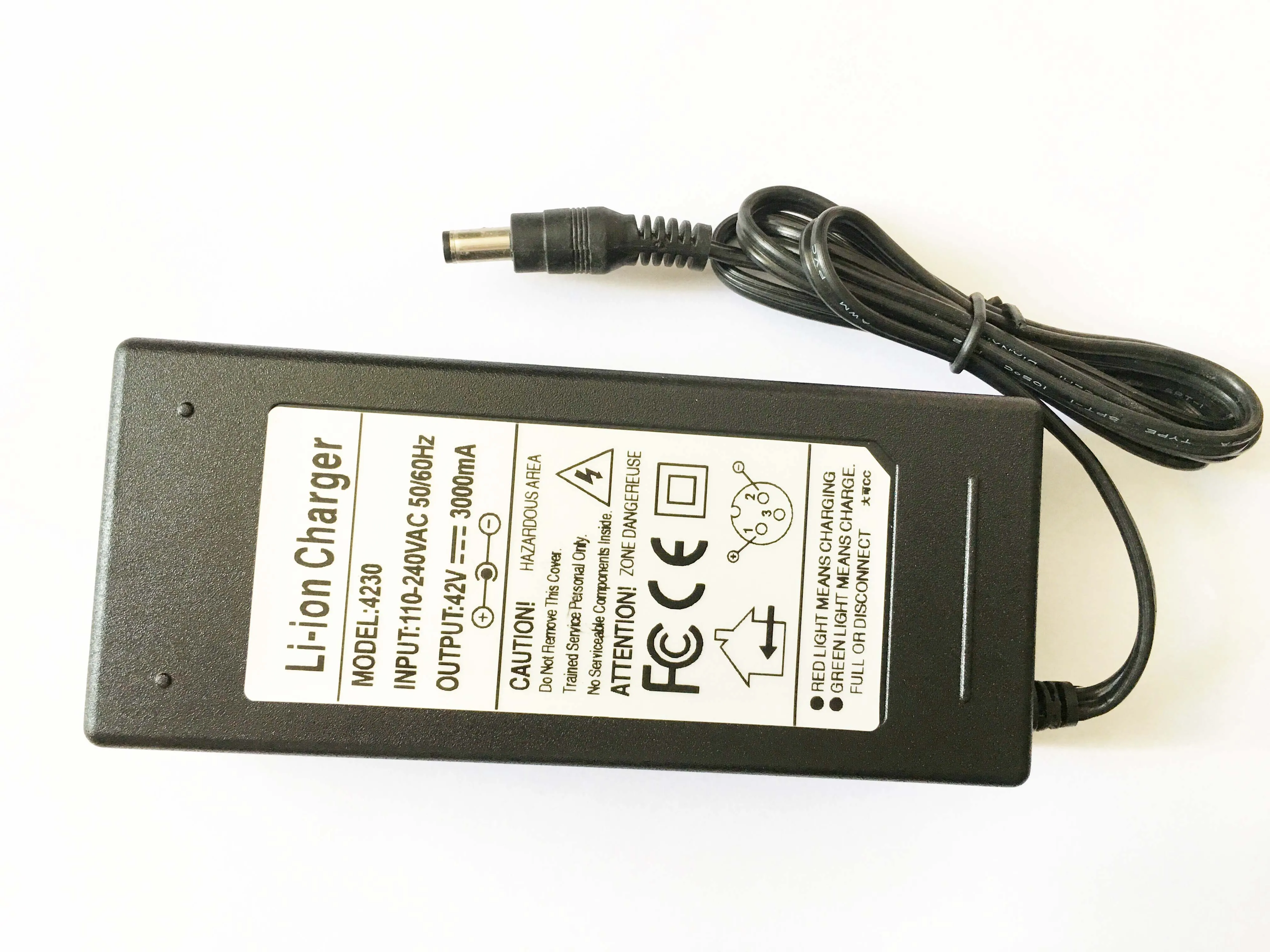 1 шт. зарядное устройство для литий ионных аккумуляторов 42 В 3 А|Адаптеры AC/DC| |