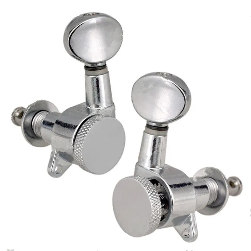 Набор из 3R3L хромированных колышек для тюнинга струн гитары ключи тюнеры машинные