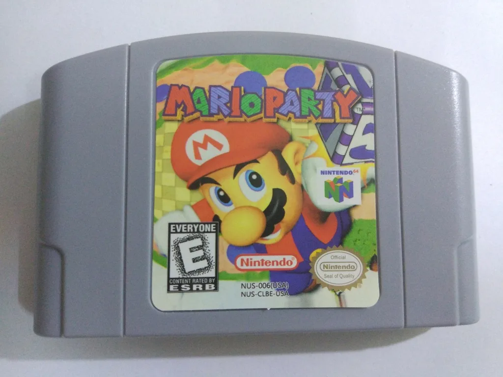 Игровая карта N64 версии для США Марио супер разбивать Брос вечеринка Супер