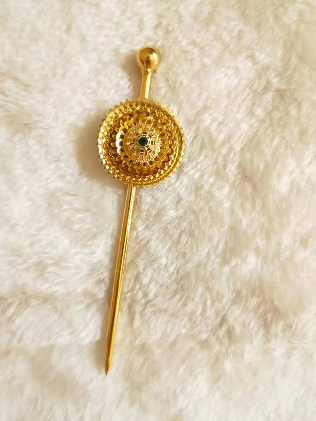 Adixyn Эфиопский золото бижутерия-цепочка для волос женщин с покрытыем цвета