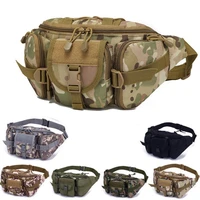 tactical riding waist fanny pack waterproof hunting shoulder bag army sport camping flashlight edc pouch cell phone bag