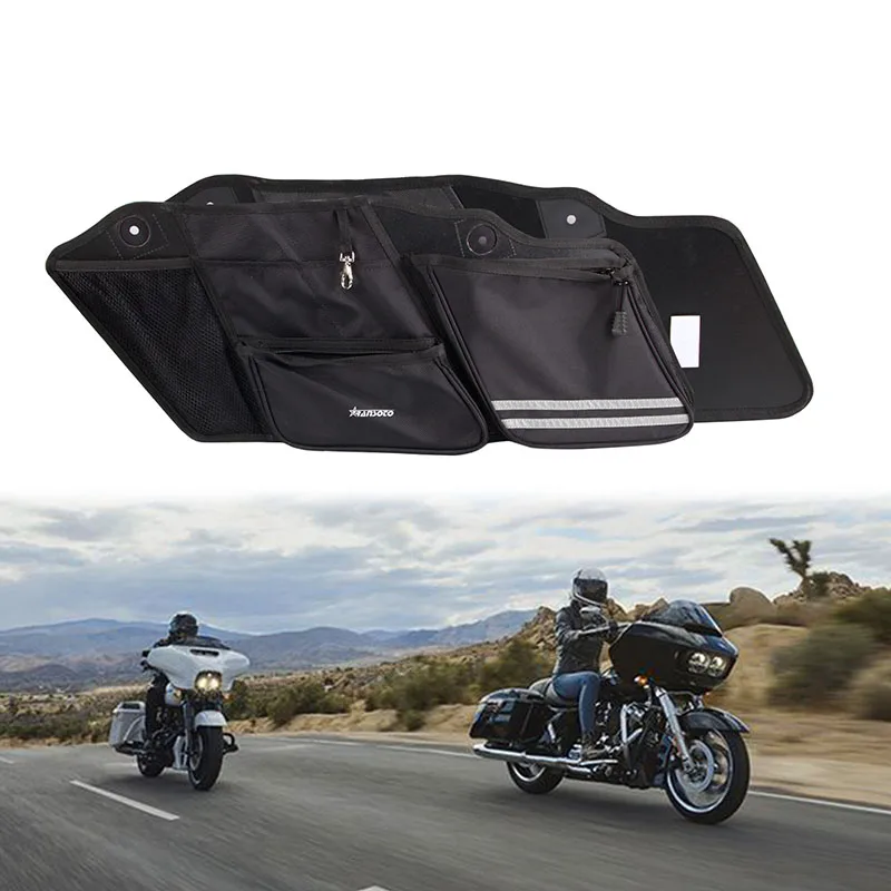 

motorcycle Saddlebag Luggage Side bags for Touring Street Glide Road King Road Glide Electra Glide 2014-2019