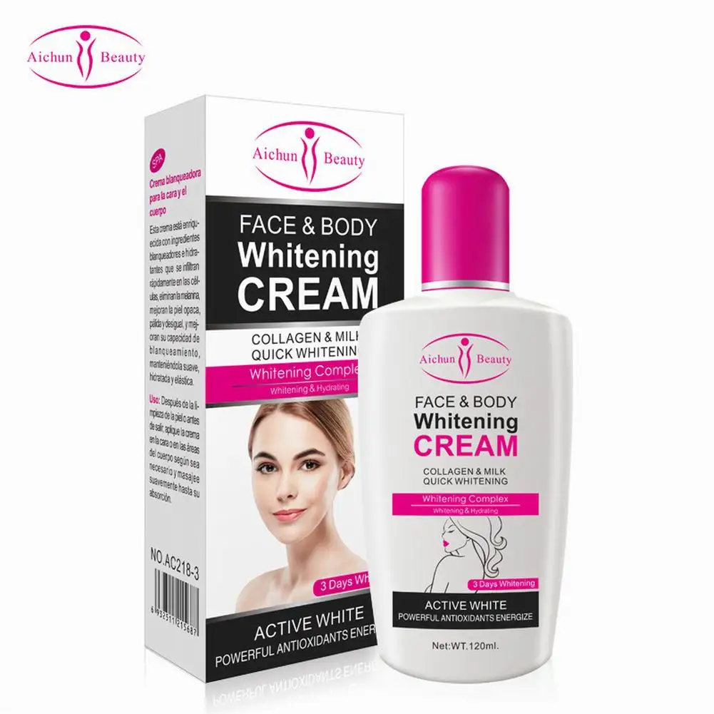 

Collagen Milk Bleaching Face Body Cream skin whitening Moisturizing Body Lotion skin lightening cream