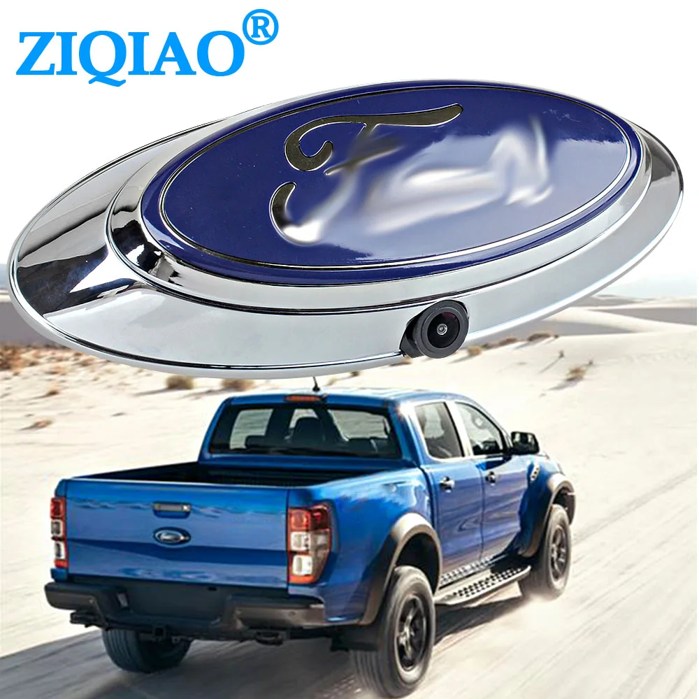 ZIQIAO для Ford Ranger T6 T7 T8 XLT F350 F250 F150 пикап Edge Explorer Логотип камера монитор заднего вида