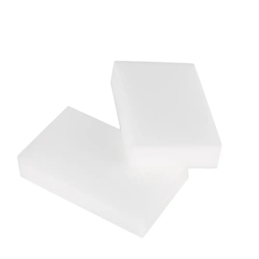 white MeterMall 1 шт. меламиновая губка волшебная губка Ластик Меламиновый очиститель для кухня, ванная, офис чистящие нано губки 10x6x2 см - Цвет: white
