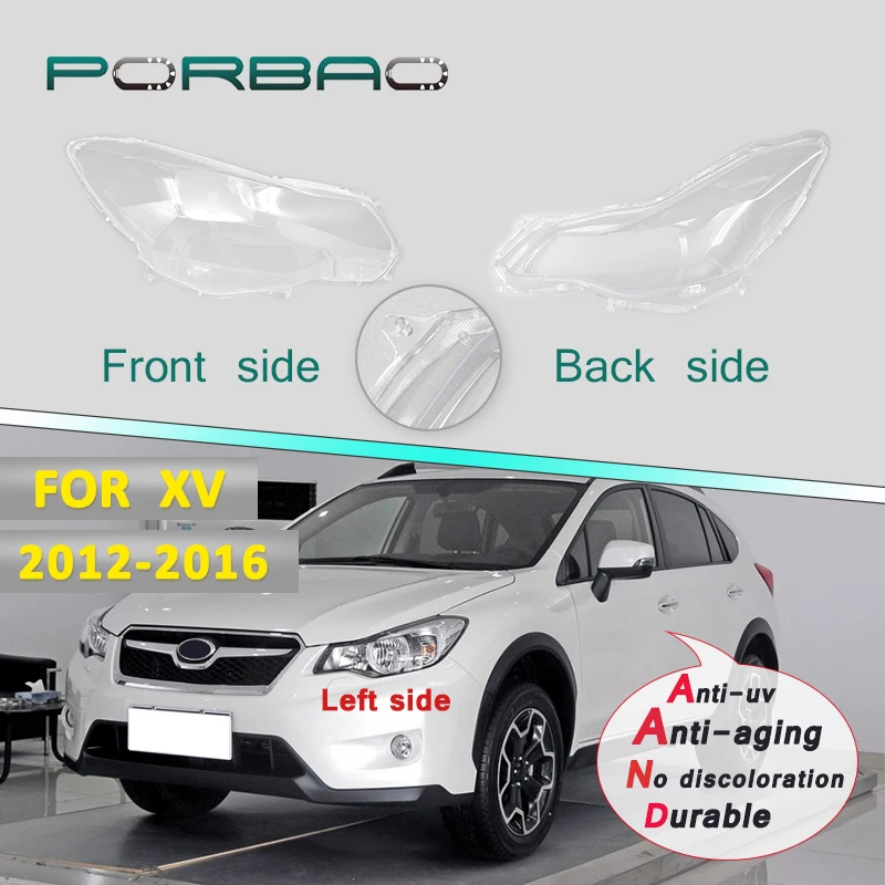 

Прозрачная стеклянная крышка для передних фар Subaru XV Impreza 2012-2016