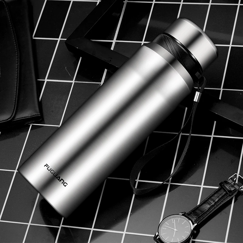 1000 мл Изолированная кружка из нержавеющей стали термос дорожная для кофе