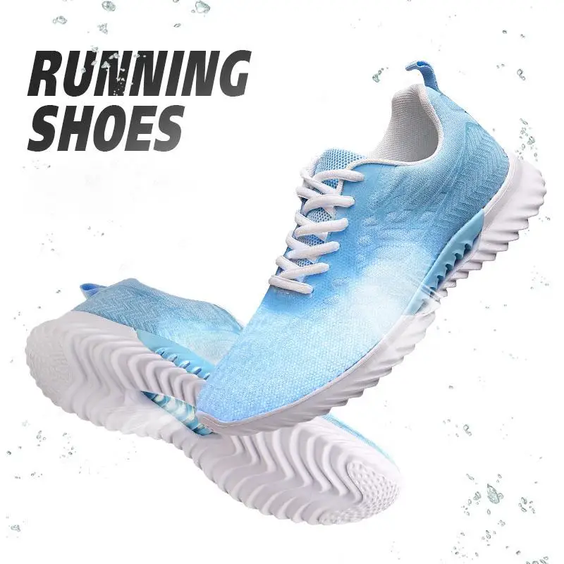 

5 Color Breathable Sport Running Shoes Women Men Bounce Light Outdoor Sport Shoes Professional Training Shoes Sneakers Male