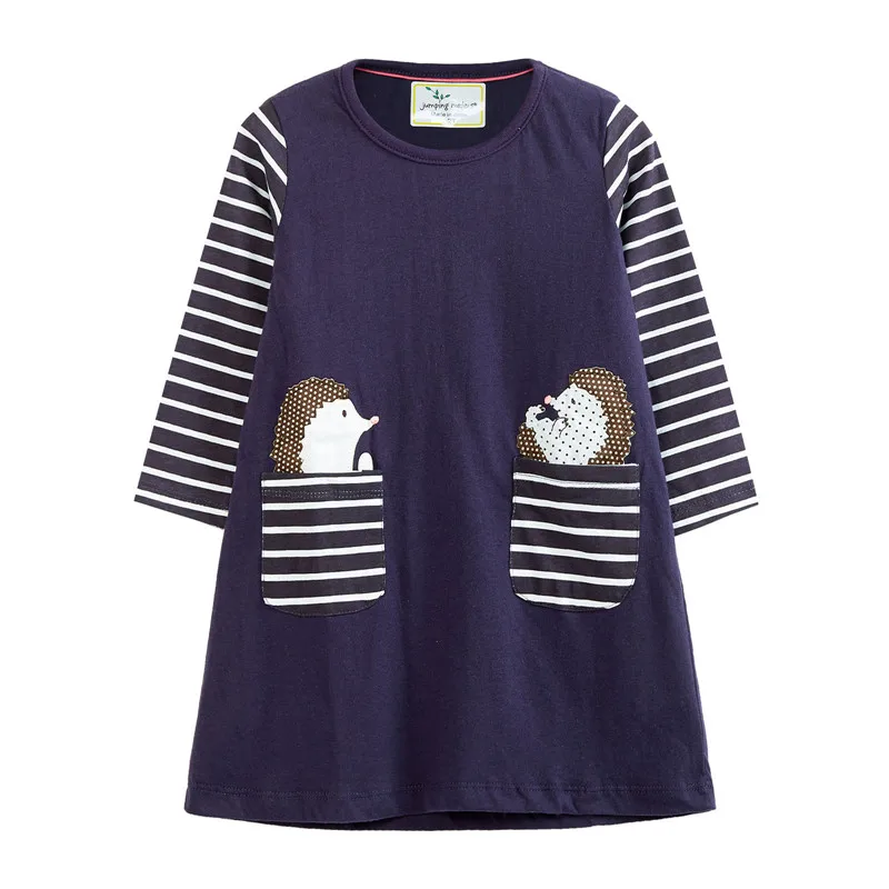 

Outfits Spring Autumn Baby Kids Girls Dresses Toddler Infant Kids Baby Girl Long Sleeve Rabbit Cartoon Clothes Dress