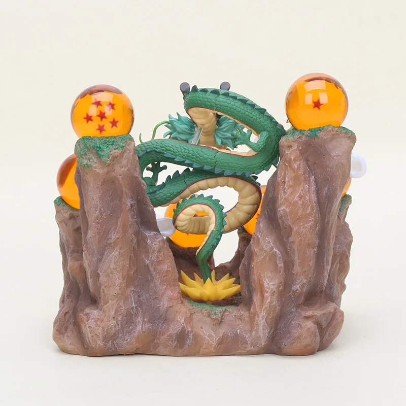 15 см аниме Dragon Ball Z Shenlong экшн фигурка Shenron фоновые сцены модель игрушки фигурка "Dragon Ball" DBZ 4 см хрустальные шары
