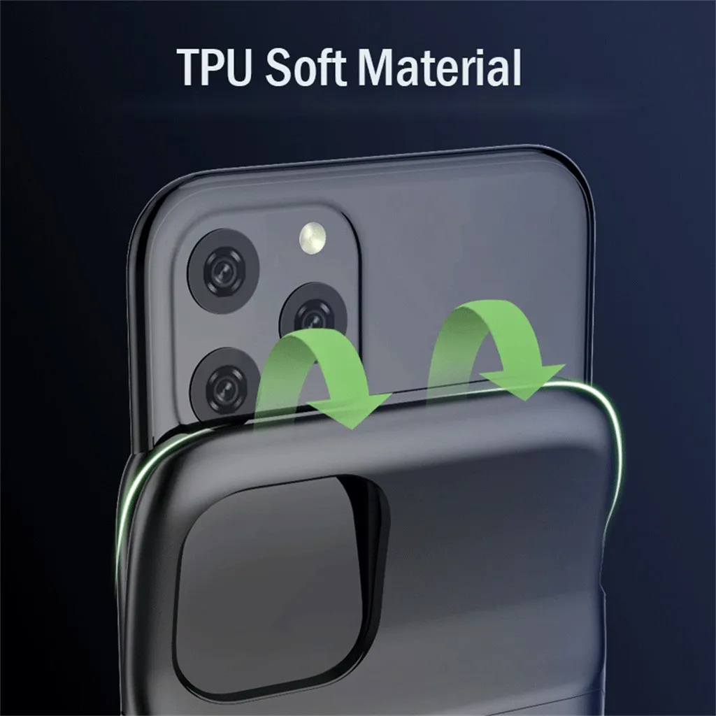 5000 мАч банк питания чехол для iPhone 11Pro 11Pro Max резервный аккумулятор крышка для iPhone 11 Расширенный телефон контейнер для аккумуляторных батарей