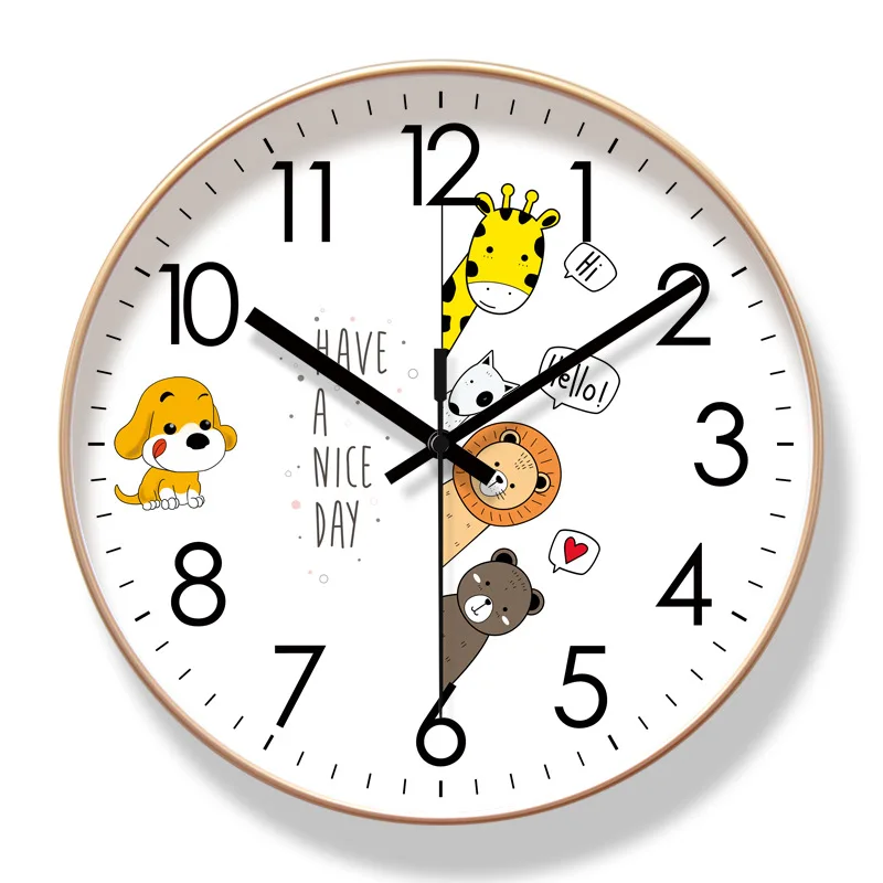 Искусство скандинавские настенные часы бесшумные современные креативные