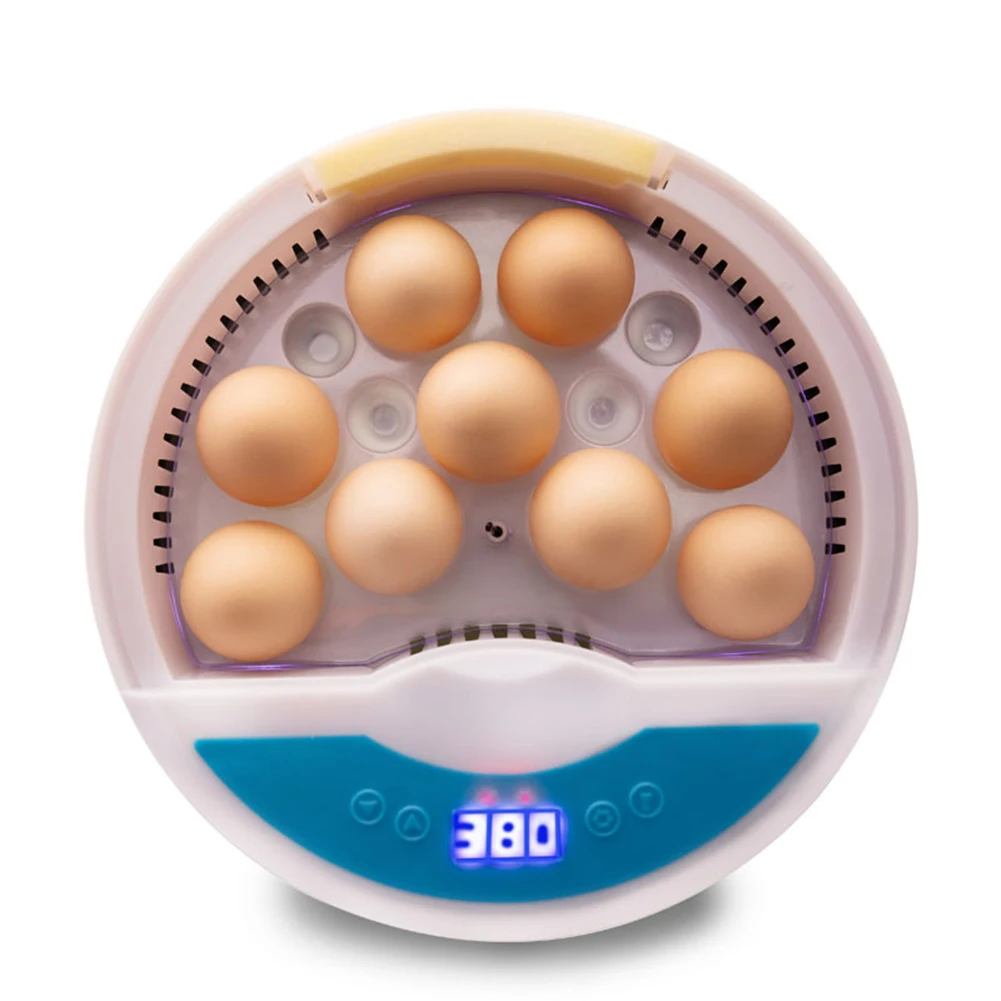 9 Egg Farm Hatching Automatic Incubator Temperature Control Poultry Quail Chicken Duck Bird Brooder | Дом и сад