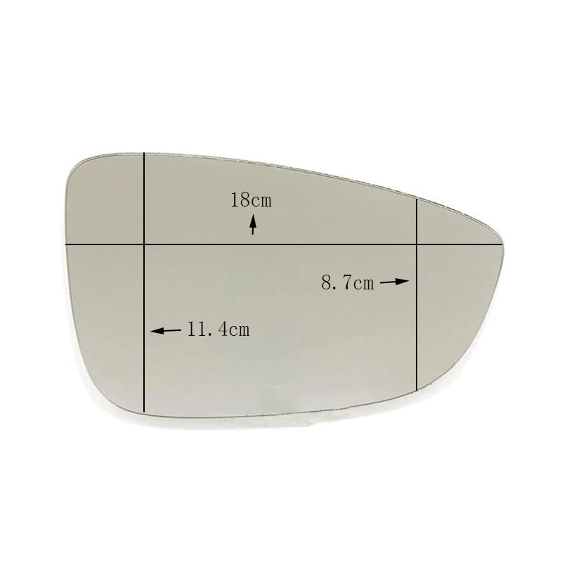 Зеркало заднего вида с широким углом левый и правый подогревом для VW Jetta Passat B7 CC Bora