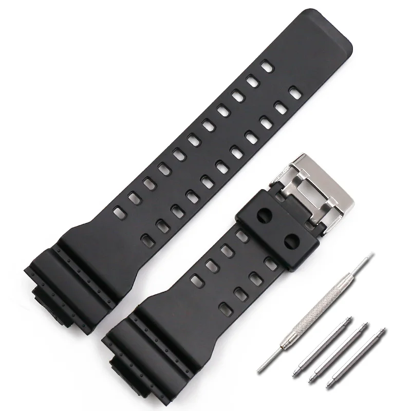 22mm Watch Strap for Casio G-Shock Sports Band for Casio Smart Watch Resin Watch Band for GA-110GB GA-100 GD120 GA-700