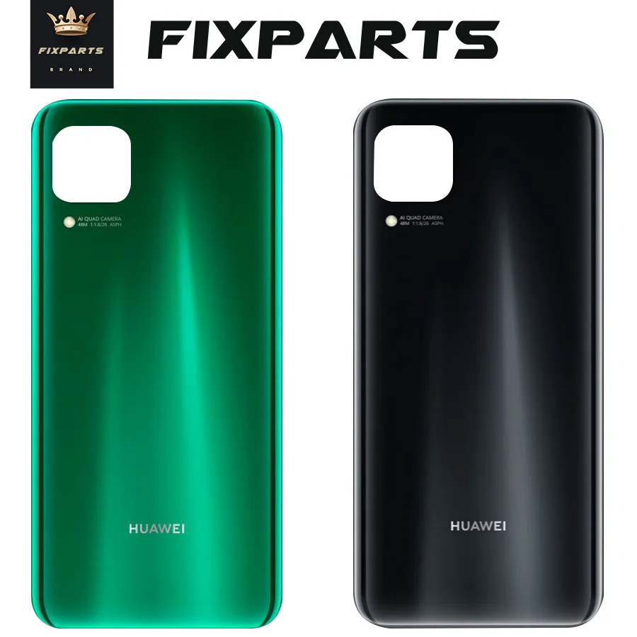 

Original Huawei P40 Lite Back Battery Cover Glass Housing Door Case Repair Parts 6 SE Huawei Nova 6SE Rear Housing Glass NOVA 7i