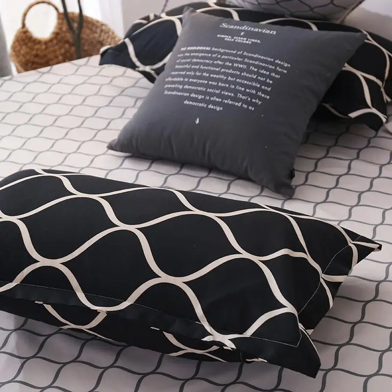 Juego de ropa de cama de lujo, edred&oacute;n superking de algod&oacute;n, 200x200, 3 unidades-3