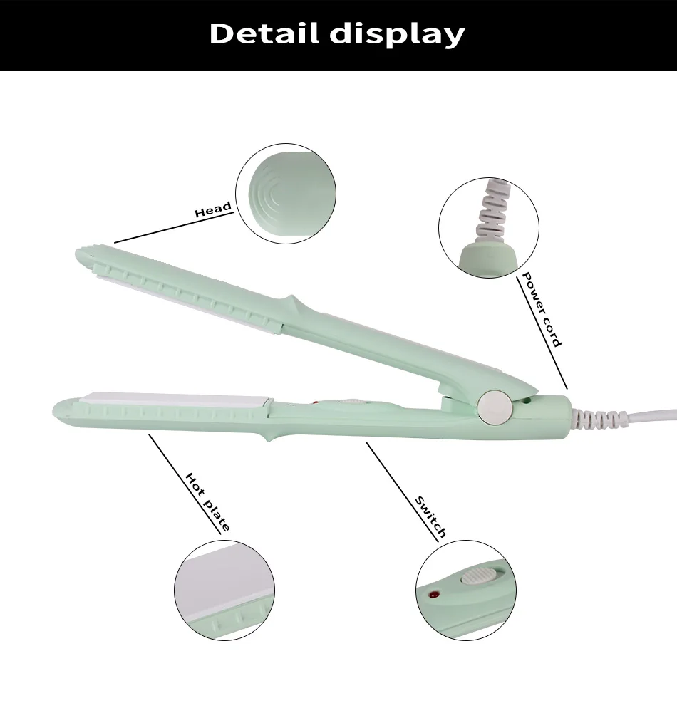 Бесплатная доставка утюжки для выпрямления с отрицательными ионами