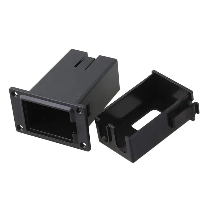 Black 9V Guitar Battery Holder Active Bass Pickup Pack of 5 | Спорт и развлечения
