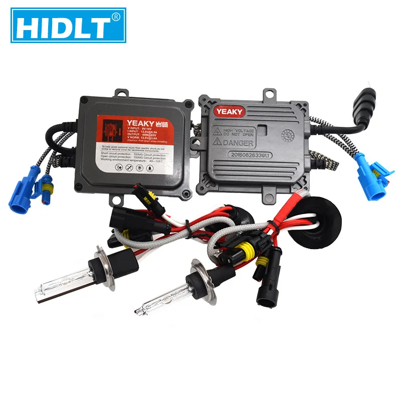Оригинальный ксеноновый комплект yedlt H7 HID 45 Вт H11 9005 HB3 H1 автомобильный светильник