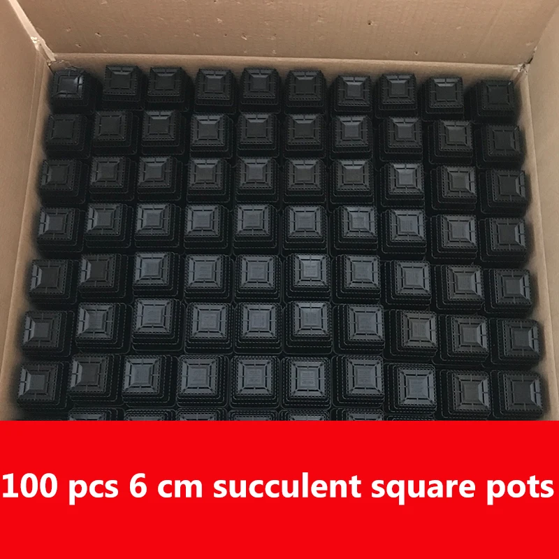 

Пластиковые цветочные горшки MESHPOT, 100 шт