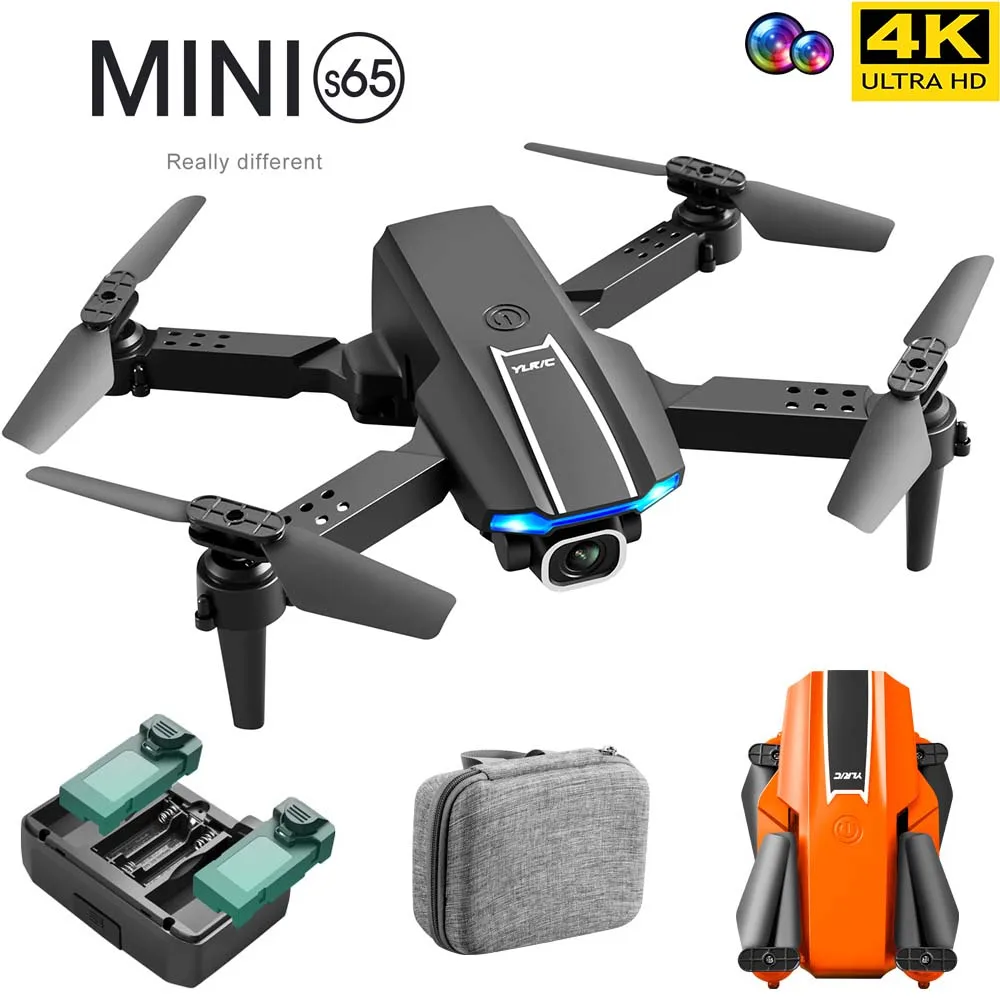 

2022 Новый мини-Дрон 4K профессиональный HD широкоугольная камера Wi-Fi Fpv складной Радиоуправляемый квадрокоптер вертолет детские игрушки для н...