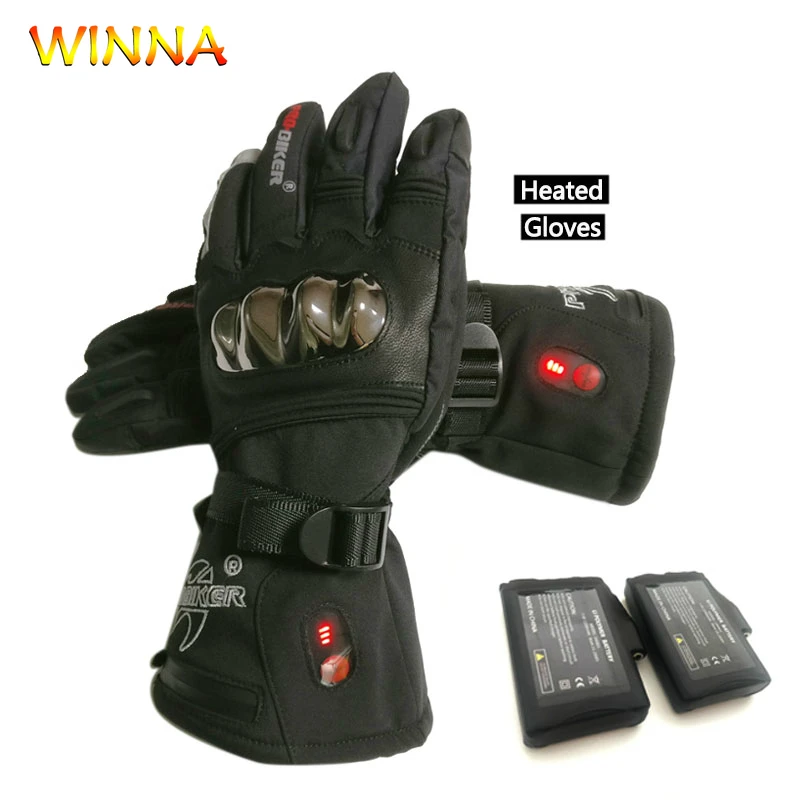 Унисекс Зимние мотоциклетные Утепленные перчатки для спорта на открытом воздухе