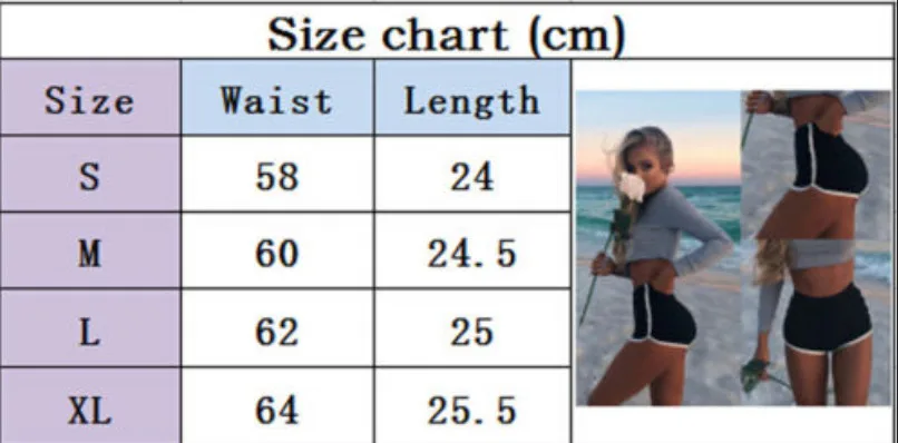 

Casual shorts women Hot Sale Blend 2020 Summer Short Pants Contrast Binding Side Elastic Waist Patchwork Beach Party Shorts