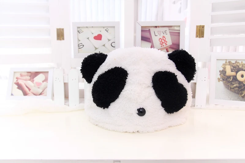 Rilakkuma плюшевая кавайная игрушка панда шляпа головные уборы согревают мягкие маленькие животные подарок для подруги подарок на день рождения