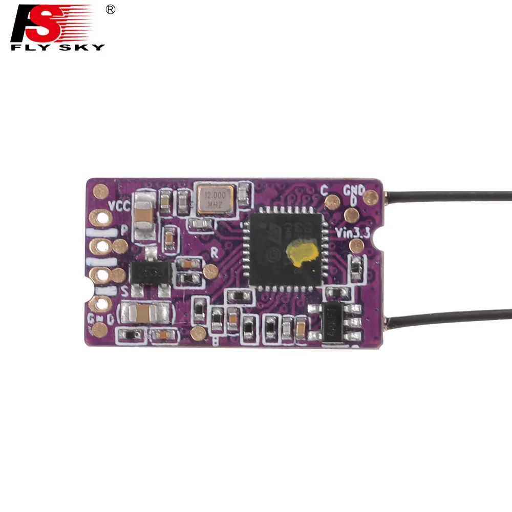 1 шт Flysky FS-X14S 2,4G PPM i-BUS, с помощью которого можно S-BUS 14CH двойная антенна One way приемник для дрона с дистанционным управлением FS-NV14 FS-I6X FS-I6 I6S I6X