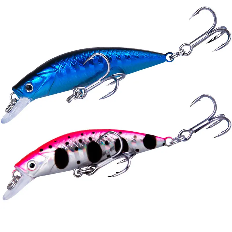 

SUKIA Minnow Fishing Lure 1PCS 6cm 6.7g Wobblers Crankbaits Artificial Hard Baits Hooks Peche Bass Trolling Bait Pike Carp