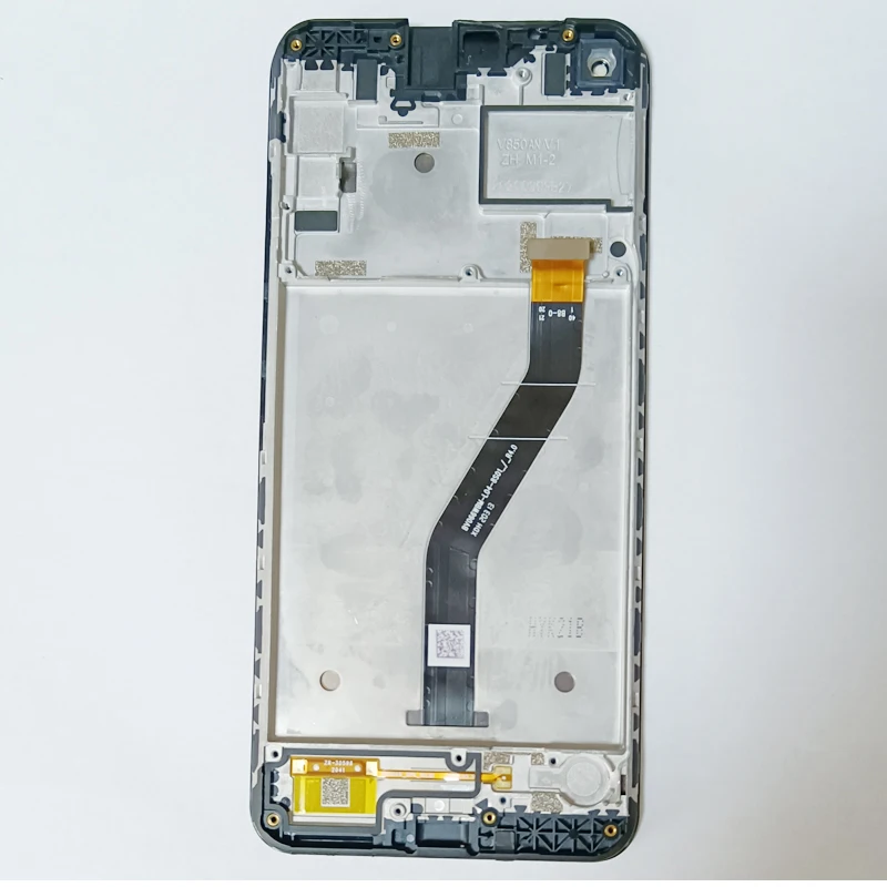 Pantalla LCD de 6,55 pulgadas para tel&eacute;fono m&oacute;vil, montaje de digitalizador con pantalla t&aacute;ctil, piezas de repuesto, Marco W-V850-4