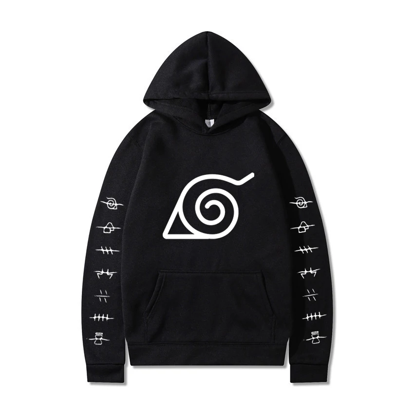 

Men's Naruto Hoodie Hip Hop Sweatshirts Cloth Harajuku Teenagers boys Hoodies Fleece Men Women hoody 2020 New